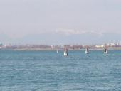 Mountains in the distance